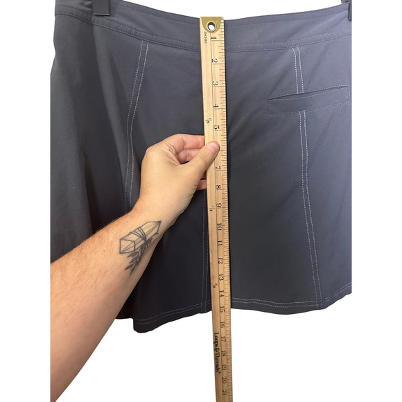 Title Nine Nimbelene Skirt with Shorts‎ Athletic Activewear Pockets Gray Size 4 - Picture 7 of 8